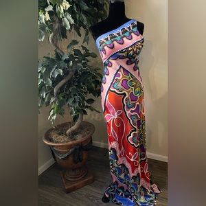 Beautiful 100% Silk dress from Cache. Size 2